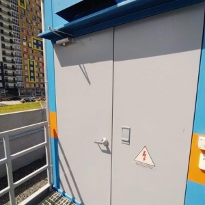 Монтаж системы контроля доступа в модульных зданиях трансформаторной подстанции 'Новая-4' в Мурино