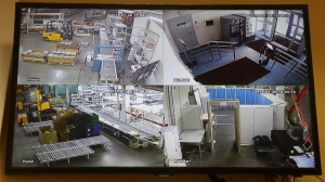 Установка системы видеонаблюдения на складе Центра Крепежных Изделий