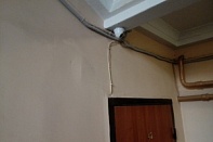 Установка системы видеонаблюдения на 4 камеры с онлайн доступом через интернет в подъезде жилого многоквартирного дома