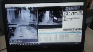 Система распознавания номеров автомобилей на въезде в ремонтные боксы автосервиса Bosch Service