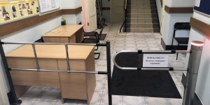 Монтаж системы контроля доступа на входе в здание с электромеханической  калиткой CAME и ограждением