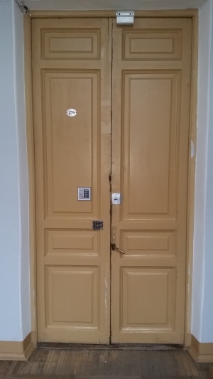 Монтаж СКУД на 1 дверь с кодонаборной панелью и радиореле в лаборатории Главного корпуса Политехнического университета