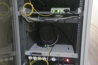 Монтаж волоконно-оптической линии между сегментами локальной компьютерной сети в КГИОП