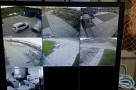 Установка системы наружного видеонаблюдения на строительной площадке жилого дома Северо-Европейской Строительной Компании (м. Парнас)